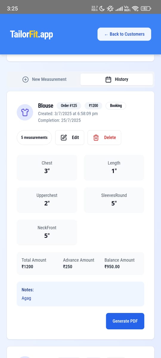 Add Measurements Screenshot