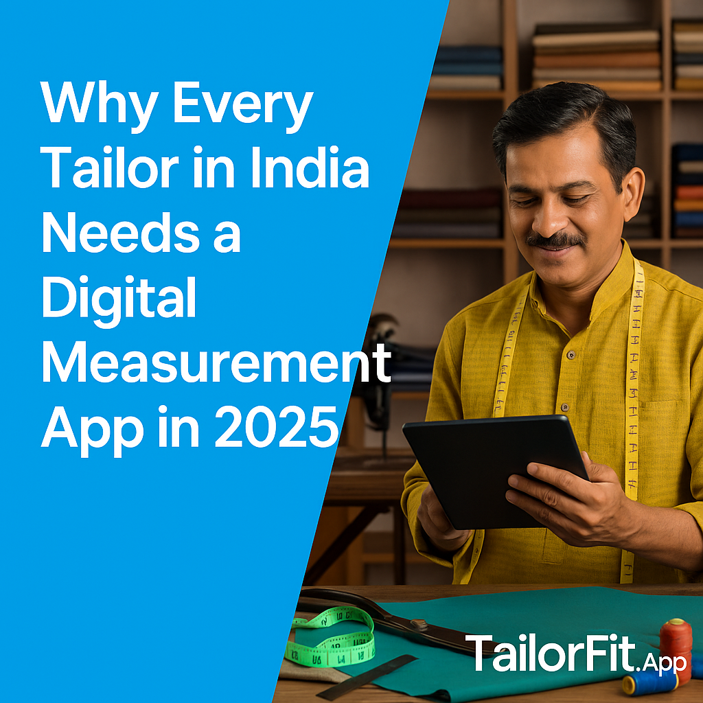 Why Every Tailor in India Needs a Digital Measurement App in 2025